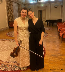 2023年1月16日：小提琴家姐妹沙拉和黛博拉‧讷穆扎努（sarah si deborah nemțanu）