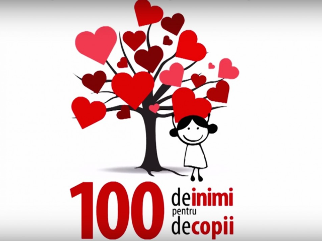 “100 corazones para 100 niños”