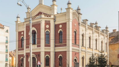גרמניה תמכה בשיקום השער הראשי של בית הכנסת ההיסטורי בסיביו