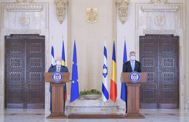 ביקור נשיא ישראל ראובן רבלין ברומניה