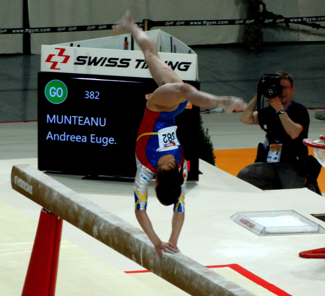 Sportivul sǎptǎmânii – Gimnasta Andreea Munteanu