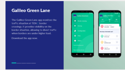 Libera circulație a mărfurilor în UE: Aplicația Galileo Green Lane reduce traficul de la frontiere