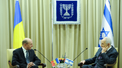 Visita del presidente rumano Traian Basescu a Israel