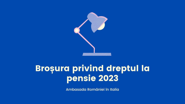 Broșura privind dreptul la pensie a fost actualizată