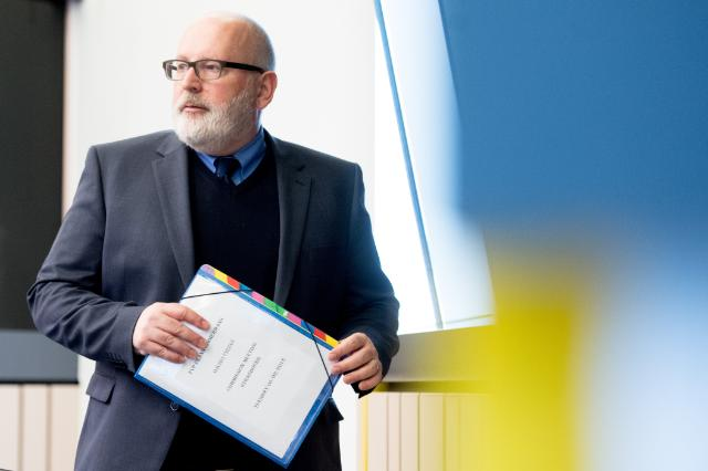 Frans Timmermans – pledoarie pentru statul de drept