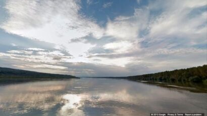 Lungo il Danubio con Google Street View