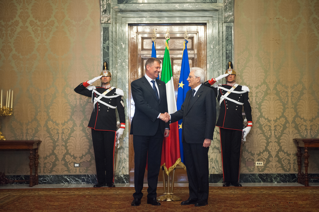 Romanian President Visits Italy