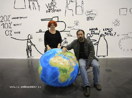 Lia şi Dan Perjovschi, premiaţi de Fundaţia Culturală Europeană