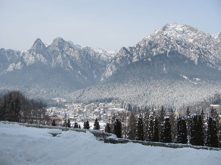 Winter in the Bucegi mountains