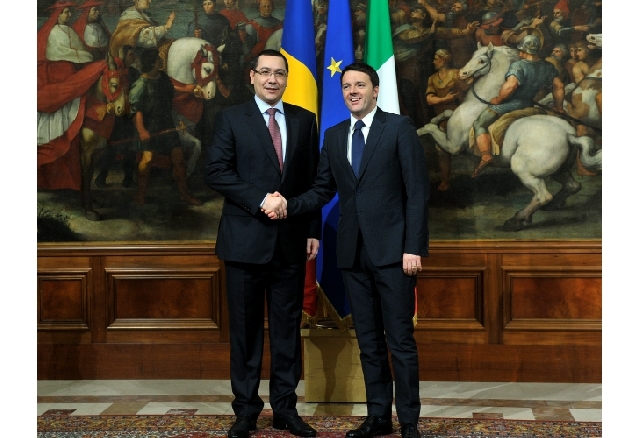 Incontro Victor Ponta – Matteo Renzi