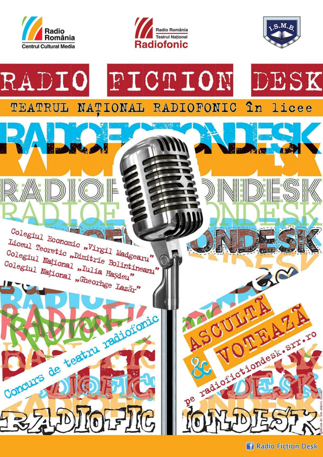 Radio Fiction Desk – teatrul radiofonic merge în licee