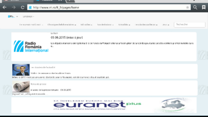 Site-ul Radio România Internaţional, acum de pe tabletă sau smartphone
