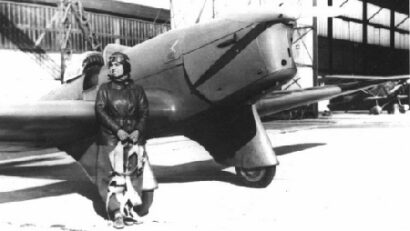 Smaranda Brăescu, première femme parachutiste et première femme pilote de Roumanie