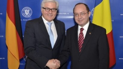 Deutschlands Außenminister Steinmeier auf Besuch in Rumänien