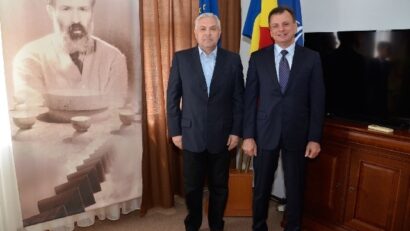 Întrevederea ministrului Angel Tîlvăr cu ambasadorul Ucrainei în România