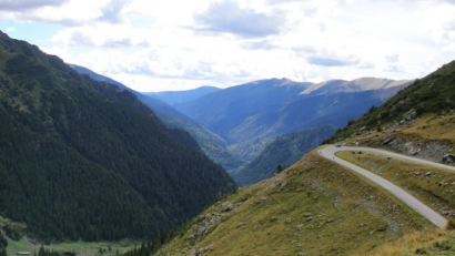 La route de Transfăgărăşan