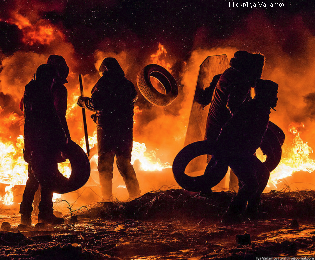 Riots in Ukraine