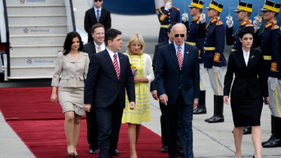 US Vice-president in Romania