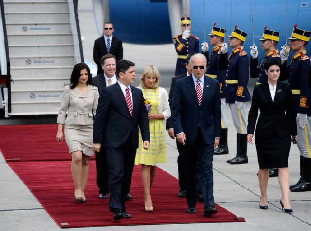 US Vice-president in Romania