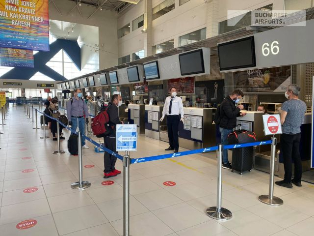 Reguli pentru pasagerii Aeroportului Internaţional Bucureşti Otopeni