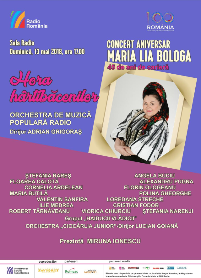 Concert aniversar Maria Lia Bologa