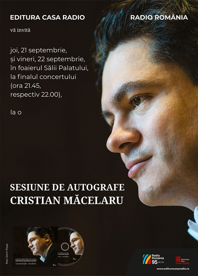 Sesiune de autografe Cristian Măcelaru