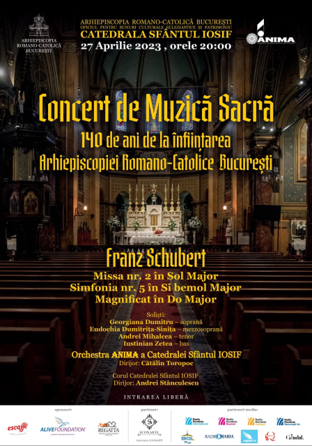 Concert de muzică sacră la Catedrala „Sfântul Iosif”