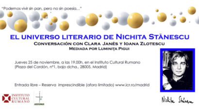 El universo literario de Nichita Stănescu, en el Instituto Cultural Rumano