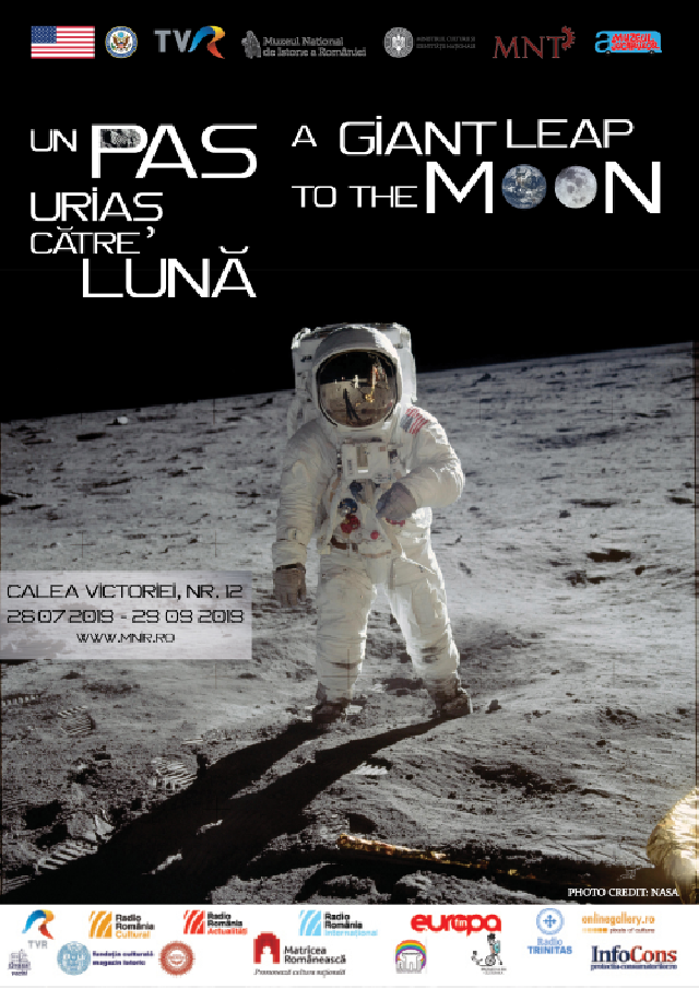 Deschiderea expoziției „Un pas uriaș către Lună/A Giant Leap to the Moon”