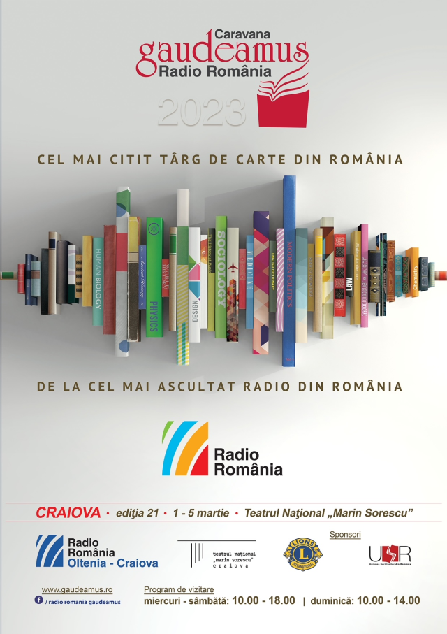 Târgul de Carte Gaudeamus Radio România, ediția Craiova 2023