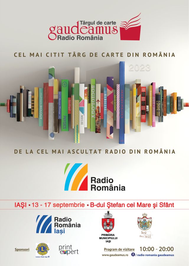 Târgul de Carte Gaudeamus Radio România – Iași