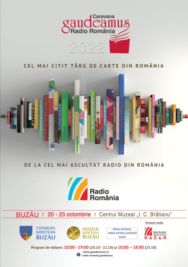 Caravana Gaudeamus Radio România 2022 se încheie la Buzău cu o ediție în premieră