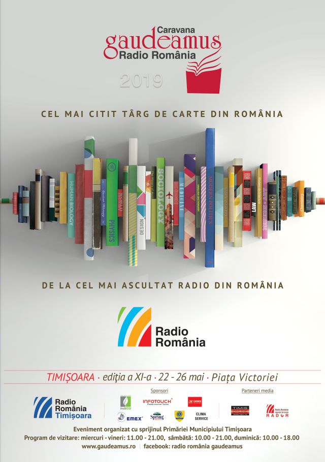 Caravana Gaudeamus Radio România revine la Timișoara!