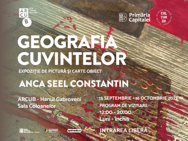 Anca Seel-Constantin – „Geografia cuvintelor”