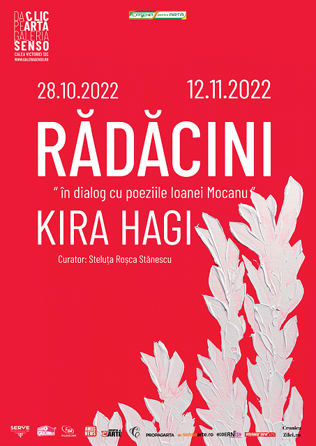 Expoziția de pictură „Rădăcini” de Kira Hagi