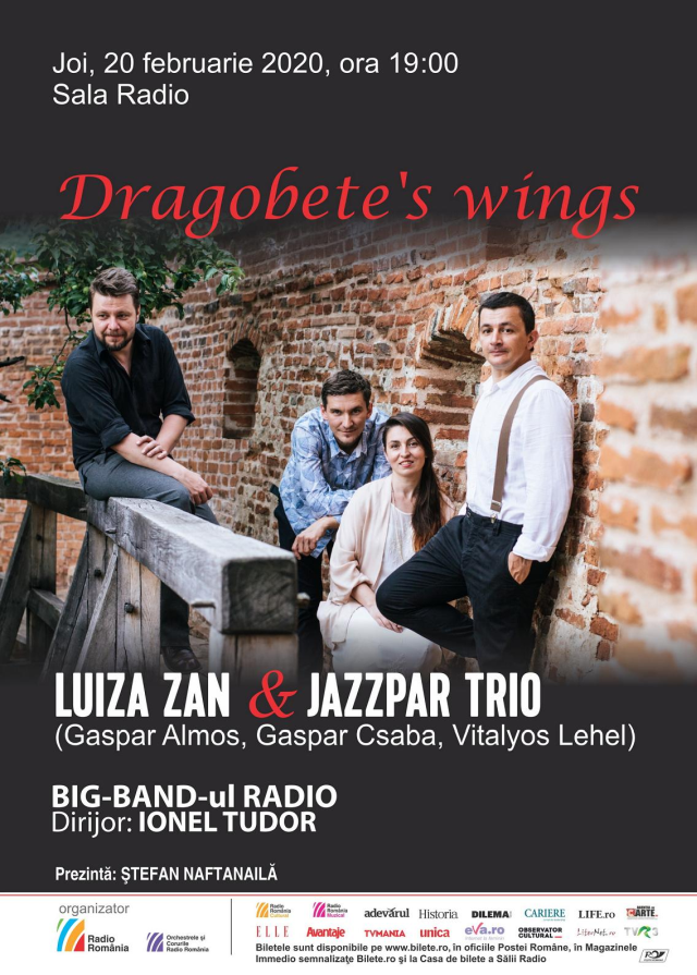 Dragobete’s Wings: Jazz la Sala Radio cu Luiza Zan