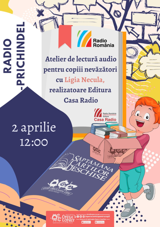 Radio-Prichindel, prietenul vostru, vine la Opera Comică pentru Copii!