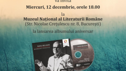 Eveniment Editura Casa Radio: Radu Beligan, 100 de ani de la naştere