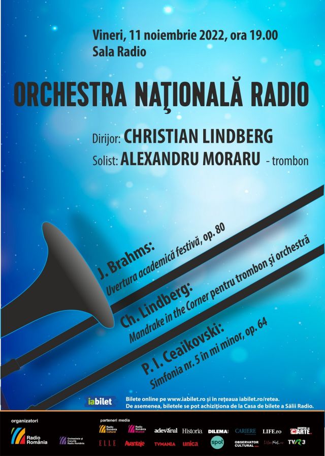 Christian Lindberg, artistul anului în 2016, invitat la Sala Radio