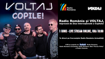 Radio România și VOLTAJ, împreună de Ziua Internaţională a Copilului