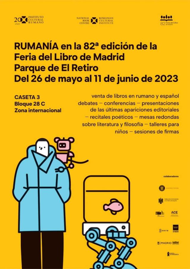 Rumanía participa en la Feria del Libro de Madrid