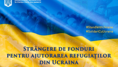 Ambasada României în SUA a inițiat o strângerea de fonduri pentru refugiații din Ucraina