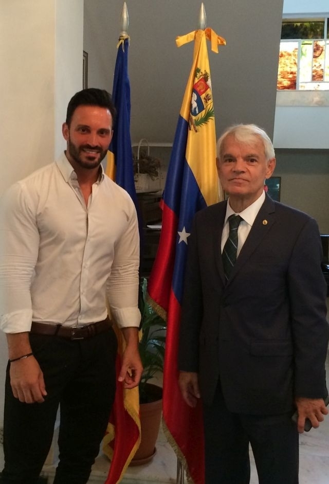 El embajador de Venezuela ha visitado Radio Rumanía