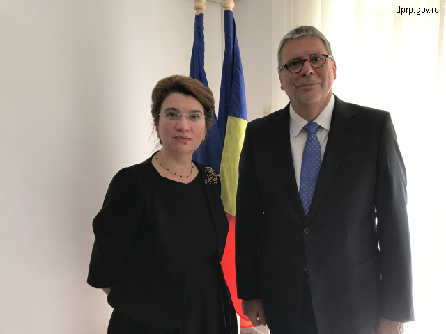 Întrevederea ministrului pentru românii de pretutindeni cu ambasadorul Confederaţiei Elveţiene