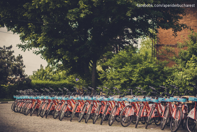 Un’app per noleggio bici a Bucarest