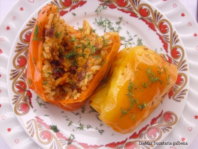 Stuffed bell peppers