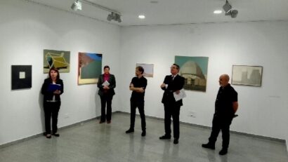 La exposición “Arquitecturas pintadas” presentada en Bucarest