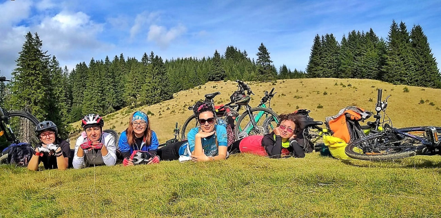 Cu bicicleta la Breaza