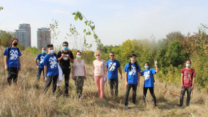 Ziua Educației și Ziua Centrelor Europe Direct: plantare de copaci în Parcul Natural Văcărești