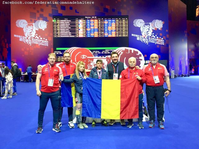 Monica Suneta Csengeri – trei medalii de aur la Campionatele Europene de haltere